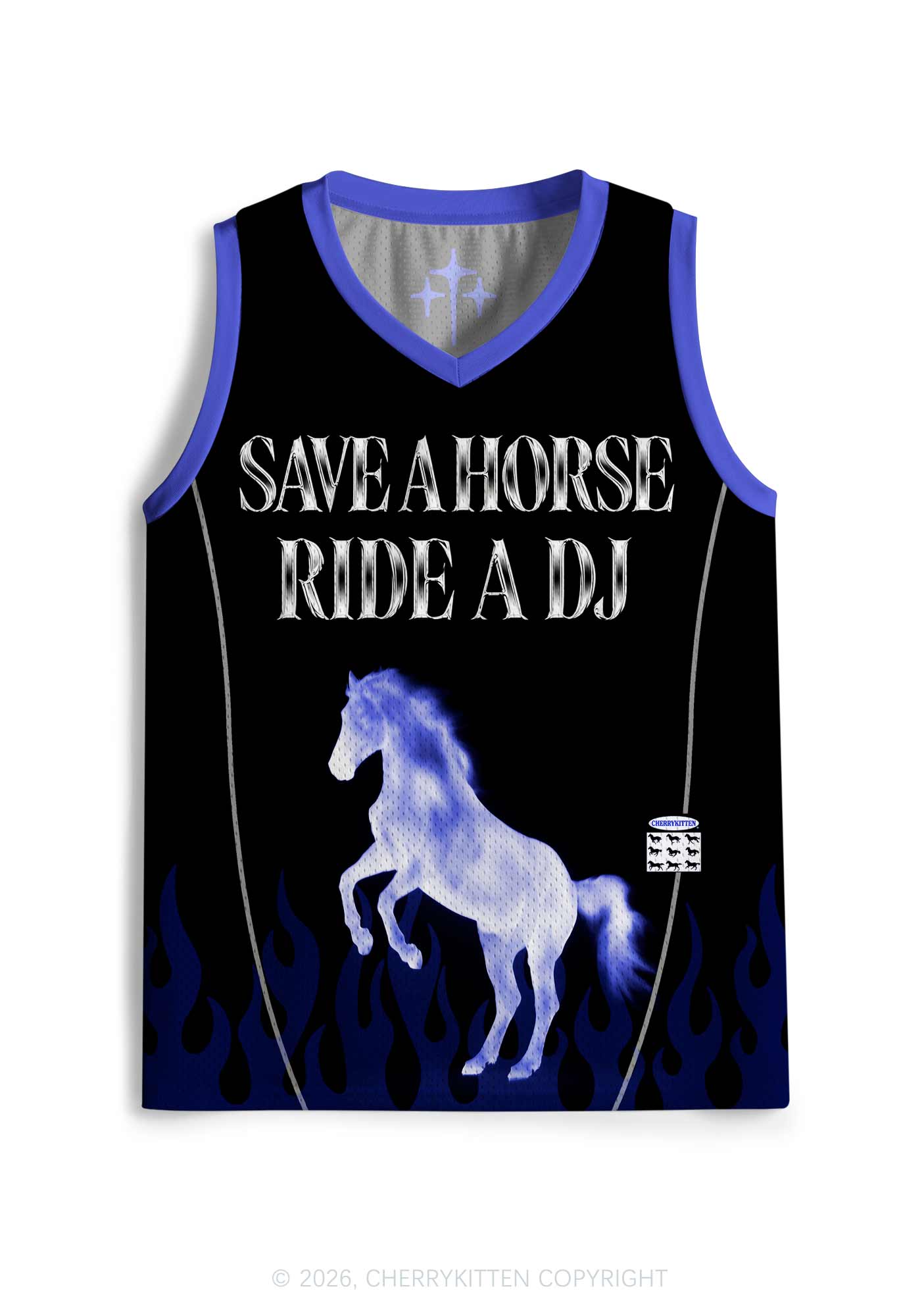 Ride A DJ Horse Y2K Sport Jersey Tank Cherrykitten