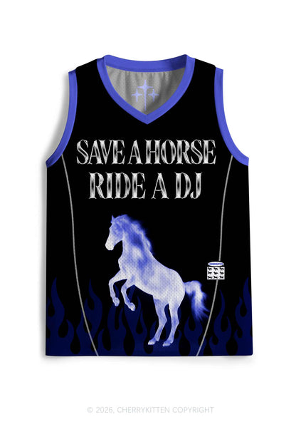 Ride A DJ Horse Y2K Sport Jersey Tank Cherrykitten
