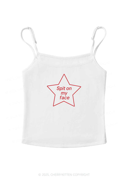 Spit On My Face Y2K Spaghetti Strap Cami Cherrykitten