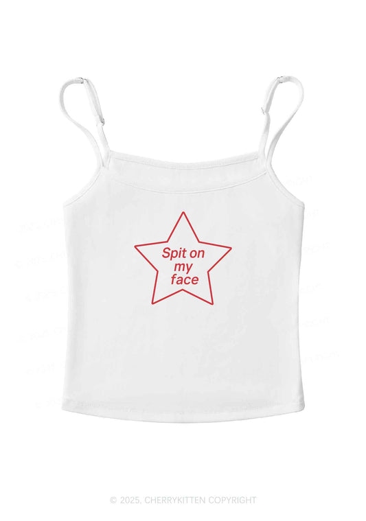 Spit On My Face Y2K Spaghetti Strap Cami Cherrykitten