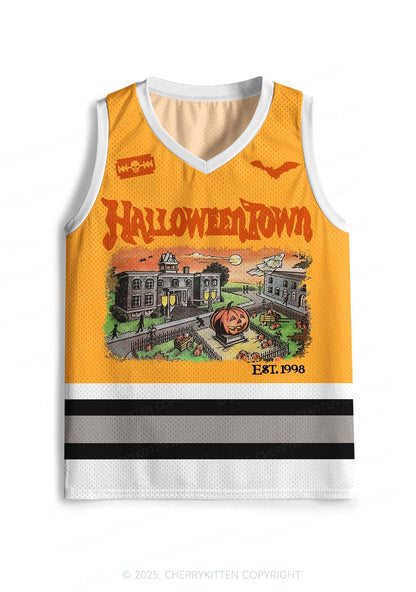Custom Halloween Town Y2K Sport Jersey Tank Cherrykitten