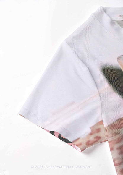 Dj Bunny Y2K Mesh Crop Top Cherrykitten