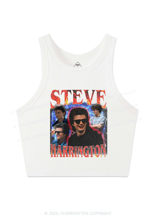 SH Red Blaze Y2K Crop Tank Top Cherrykitten