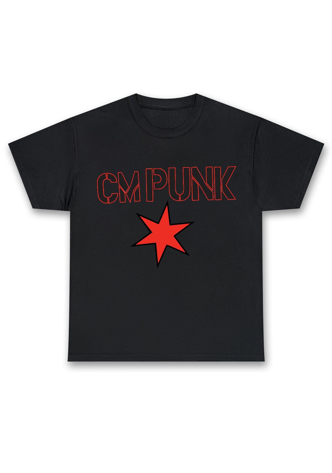 CM Punk Star Chunky Shirt