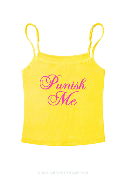 Punish Me Y2K Spaghetti Strap Cami Cherrykitten