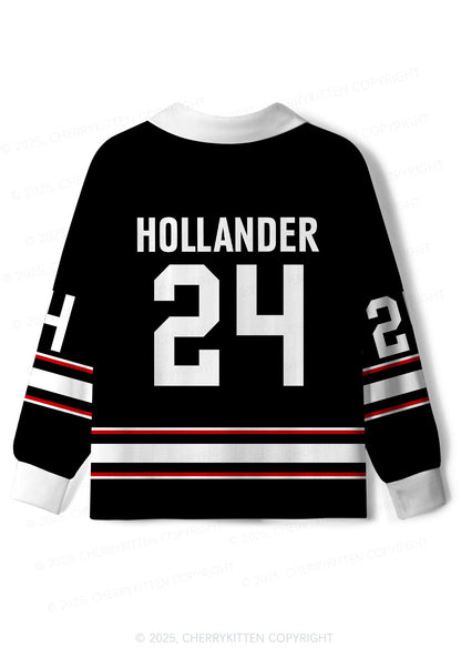 Black Gold HR Y2K Long Sleeve Sport Jersey Shirts Cherrykitten