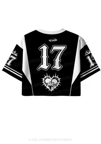 Better A Faggot Than A Fascist Pride Y2K Crop Sport Jersey Shirts Cherrykitten