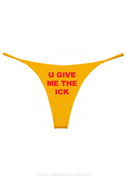 Give Me Ick Y2K Bikini String Thong Cherrykitten