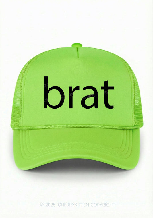Brat Y2K Trucker Hat Cherrykitten