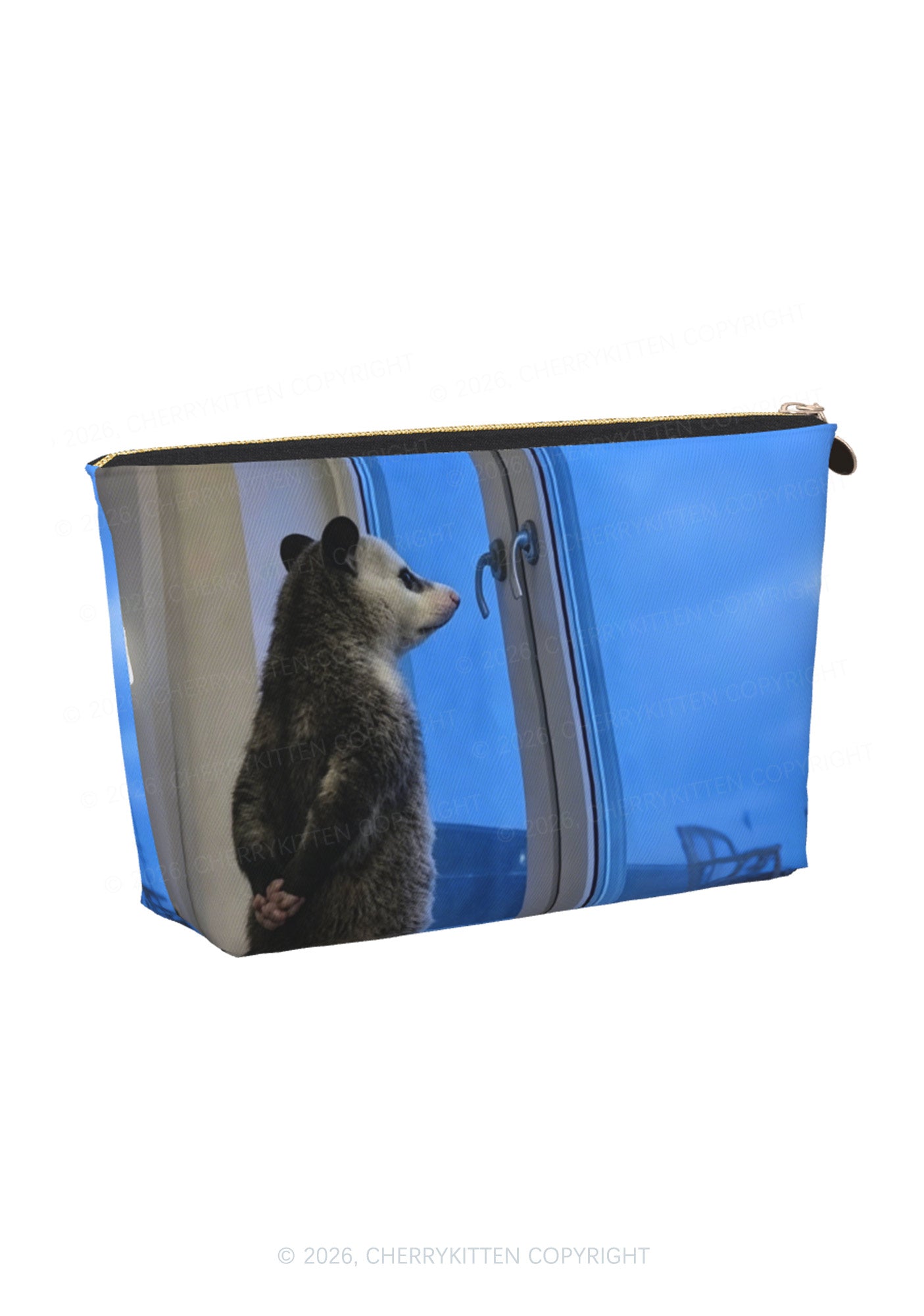 Moody Opossum Y2K Makeup Bag Cherrykitten