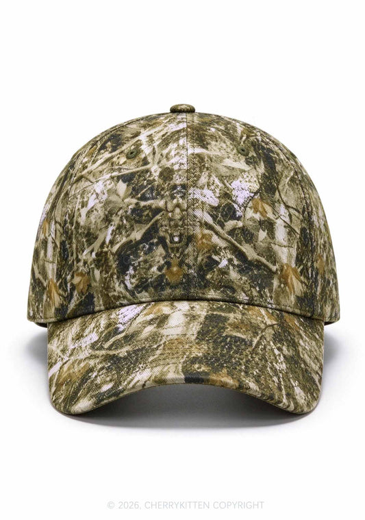 Camouflage Y2K Baseball Cap Cherrykitten