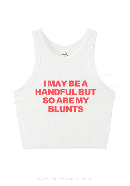 Handful Blunts Y2K Crop Tank Top Cherrykitten
