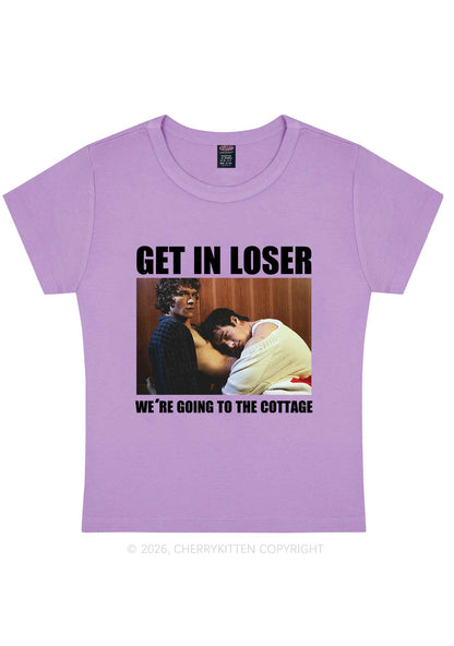 We Are Going To Cottage HR Y2K Baby Tee Cherrykitten