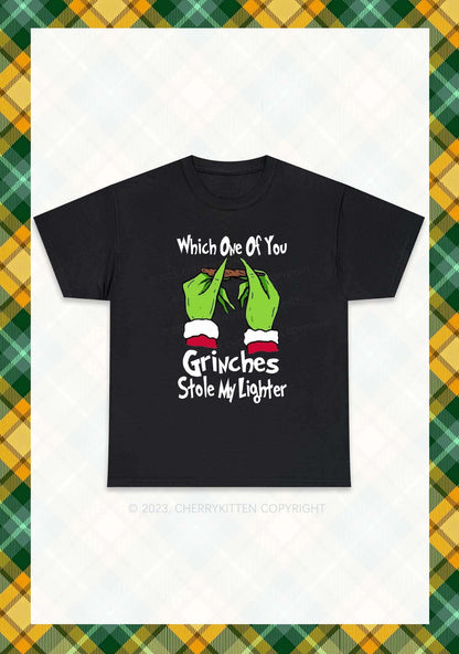 Which One Of You Stole My Lighter Christmas Chunky Shirt Cherrykitten