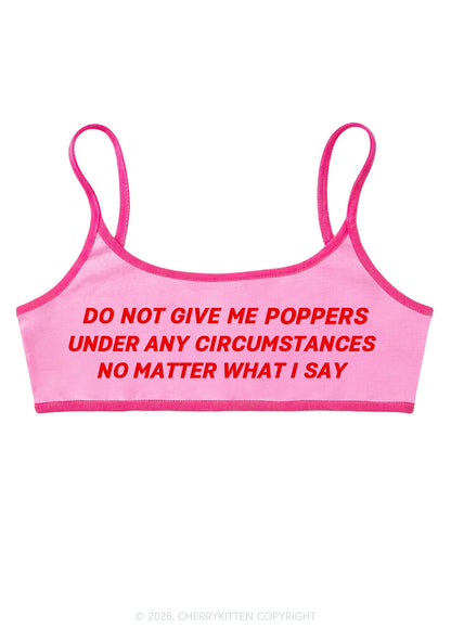 Do Not Give Me Pxppers Y2K Super Crop Cami Cherrykitten