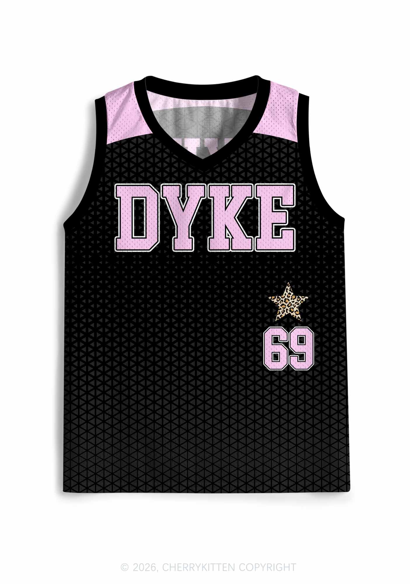 Pink Dyke Pride Y2K Sport Jersey Tank Cherrykitten