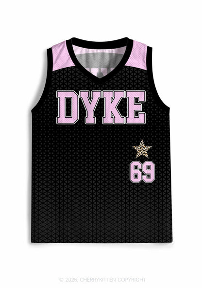 Pink Dyke Pride Y2K Sport Jersey Tank Cherrykitten