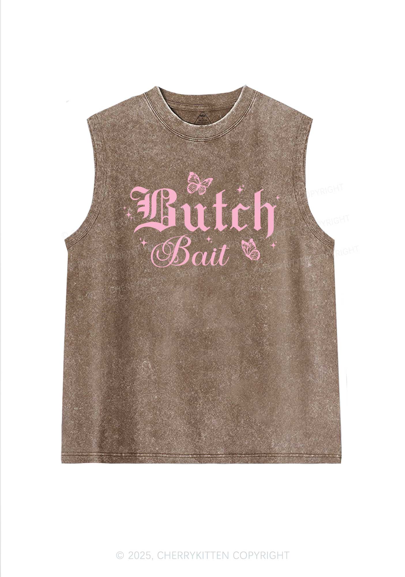 Butch Bait Pride Y2K Washed Muscle Tank Cherrykitten