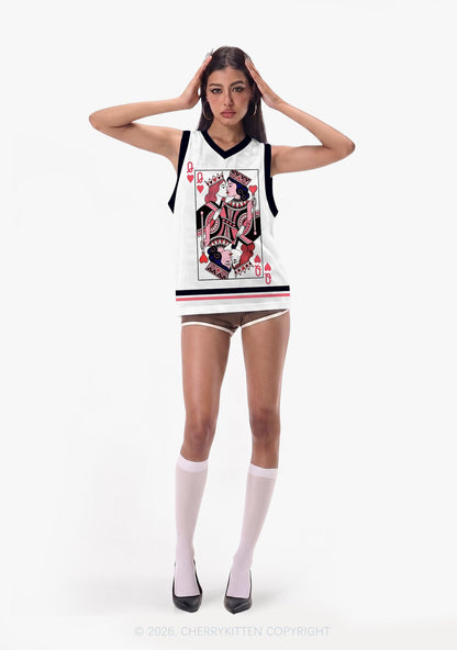 Queens Kissing Pride Y2K Sport Jersey Tank Cherrykitten