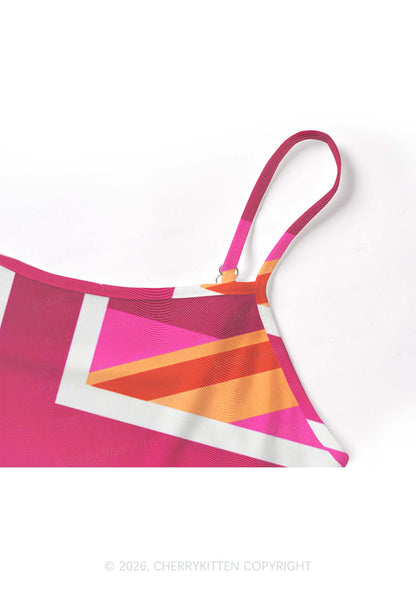 Lesbian Cross Flag Pride Y2K Mesh Cami Tank Cherrykitten