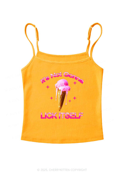 Ice Cream Lick Itself Y2K Spaghetti Strap Cami Cherrykitten