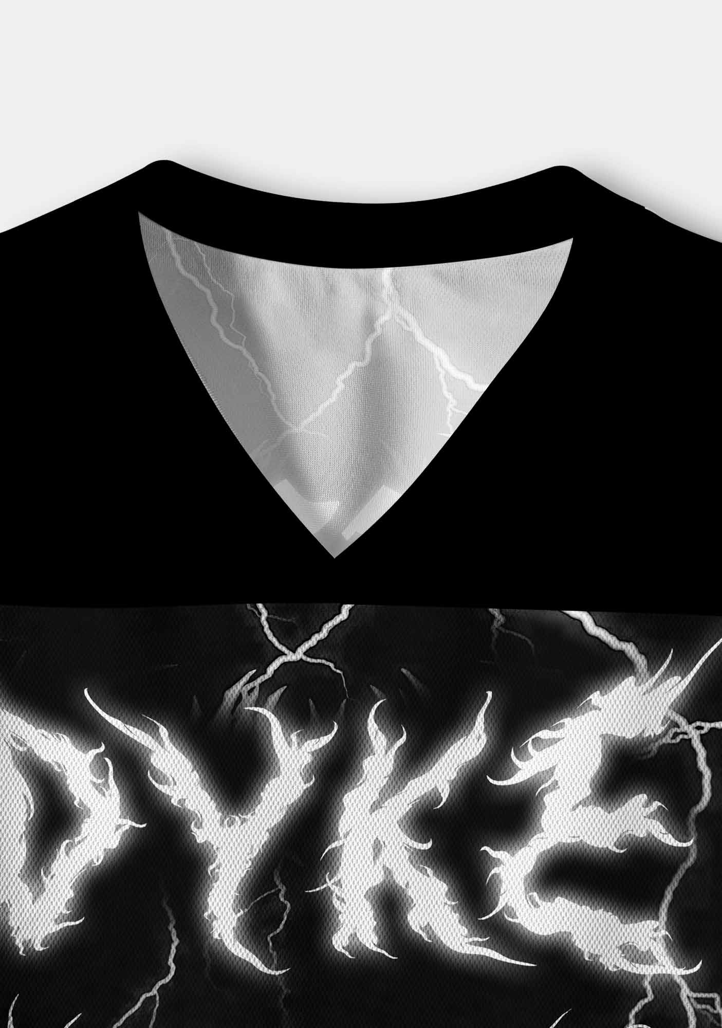 Black Gothic Dyke Pride Y2K Crop Sport Jersey Shirts Cherrykitten