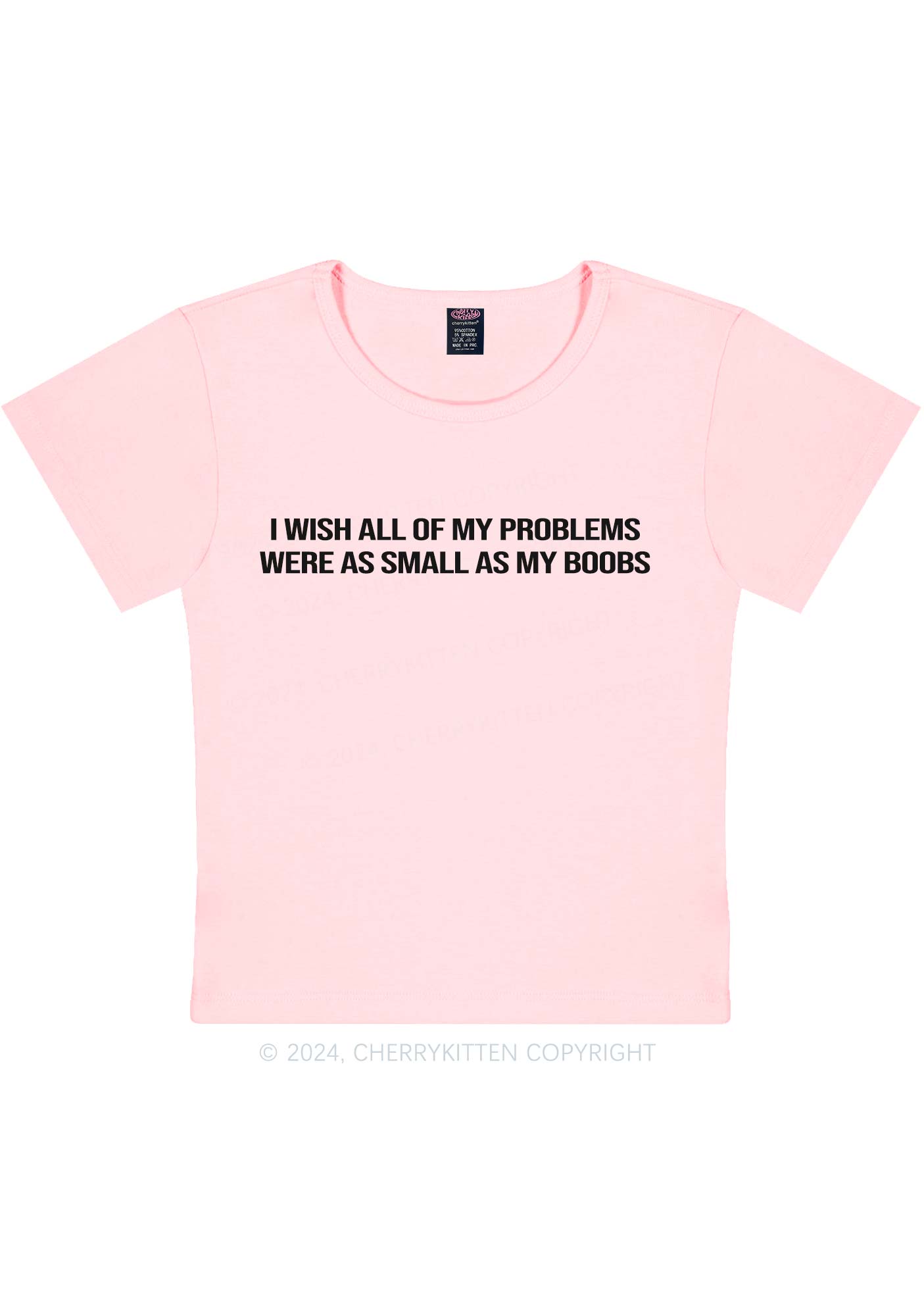 Small As Bxxbs Y2K Baby Tee Cherrykitten