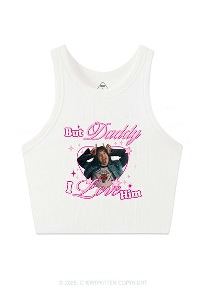 But Daddy I Love EM Y2K Crop Tank Top Cherrykitten