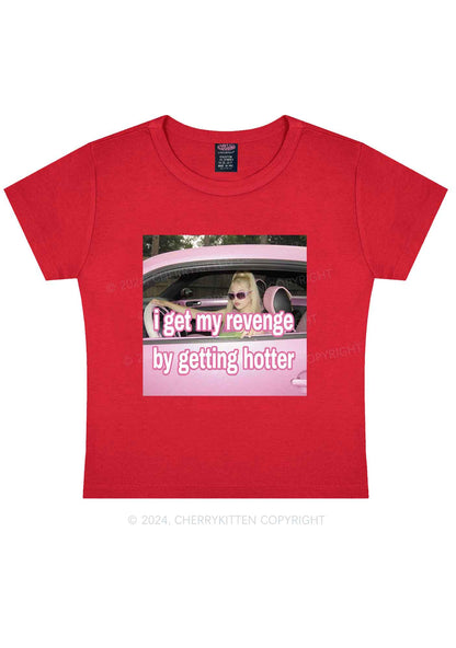 Get My Revenge Y2K Baby Tee Cherrykitten