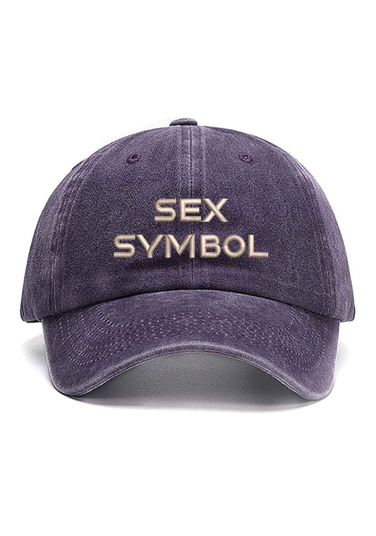Sx Symbol Embroidered Baseball Cap
