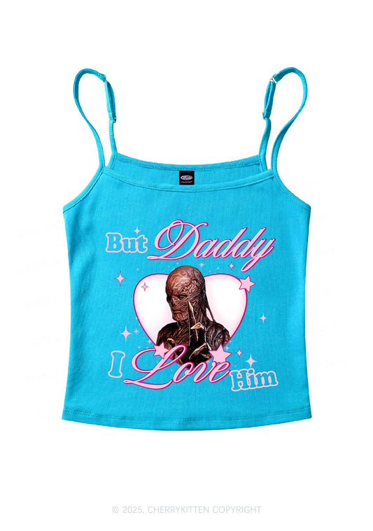 Daddy I Love VN Y2K Spaghetti Strap Cami Cherrykitten