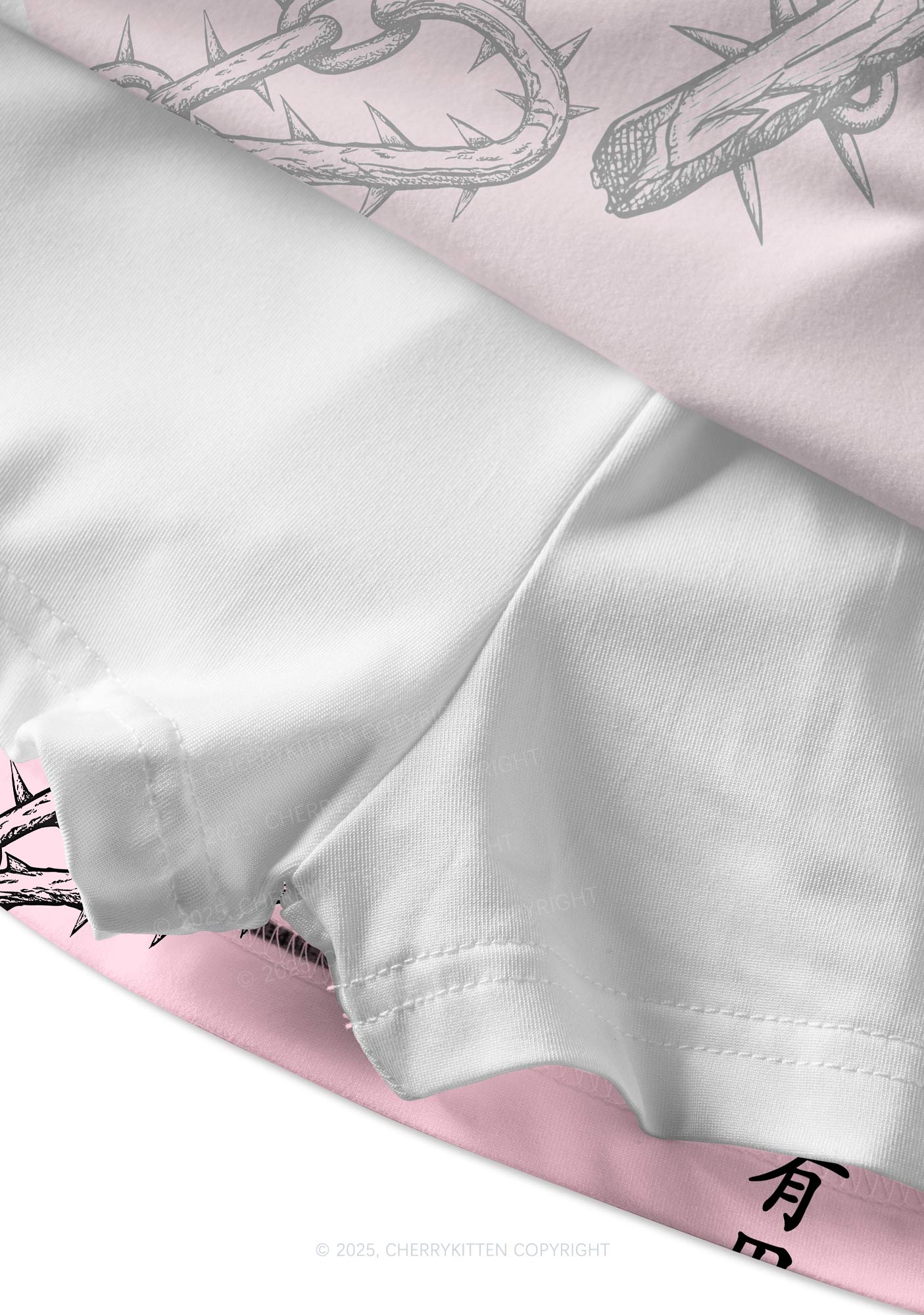 Born To Slay Y2K Print Mini Skirt Cherrykitten