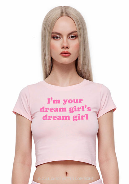 Dream Girl Y2K Baby Tee Cherrykitten