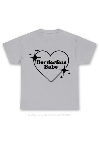 Borderline Personality Babe Y2K Chunky Shirt Cherrykitten