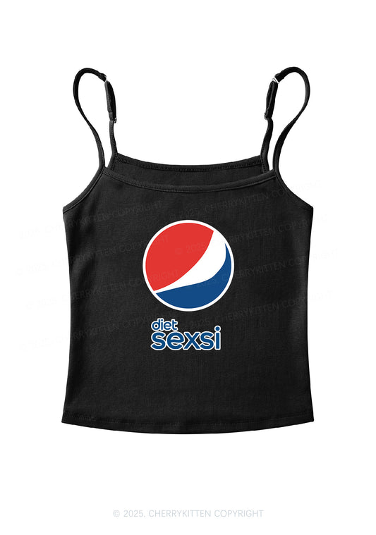 Diet Sexsi Y2K Spaghetti Strap Cami Cherrykitten