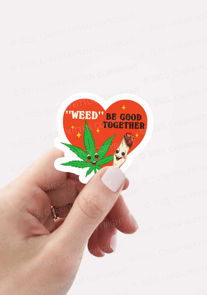 Be Good Together 1Pc Y2K Sticker Cherrykitten