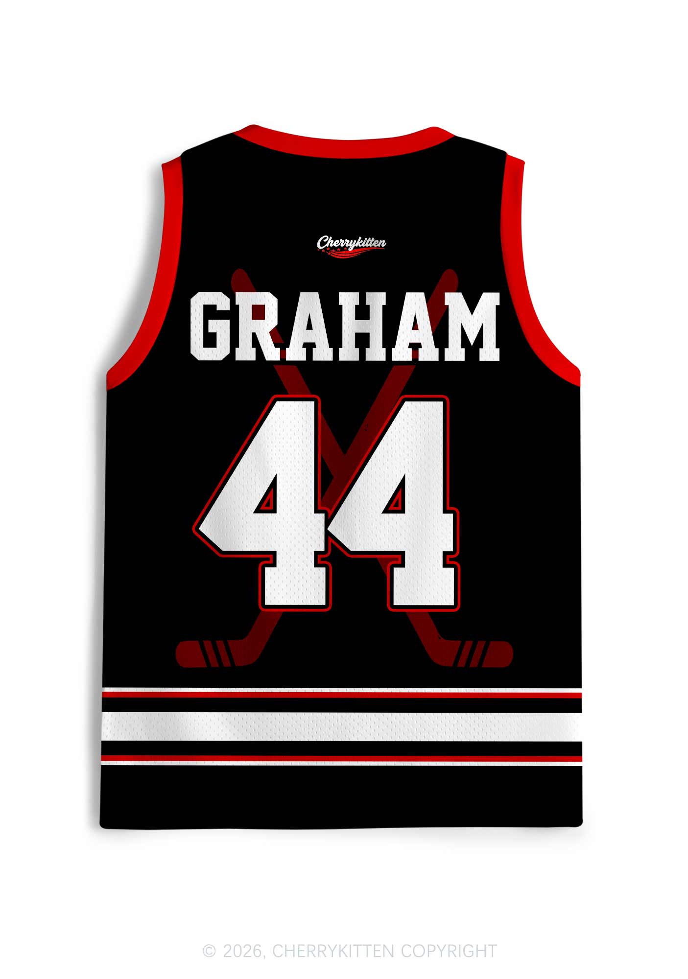Hockey Player GG Y2K Sport Jersey Tank Cherrykitten