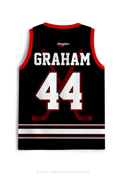 Hockey Player GG Y2K Sport Jersey Tank Cherrykitten