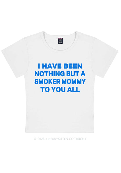 I Have Been A Smoker Mommy Y2K Baby Tee Cherrykitten