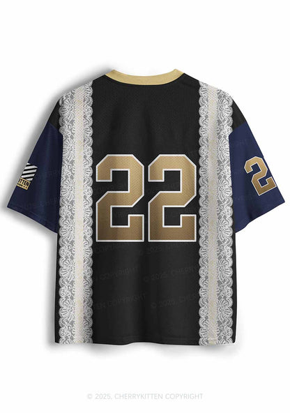 Custom Black Golden Y2K Sport Jersey Shirts Cherrykitten
