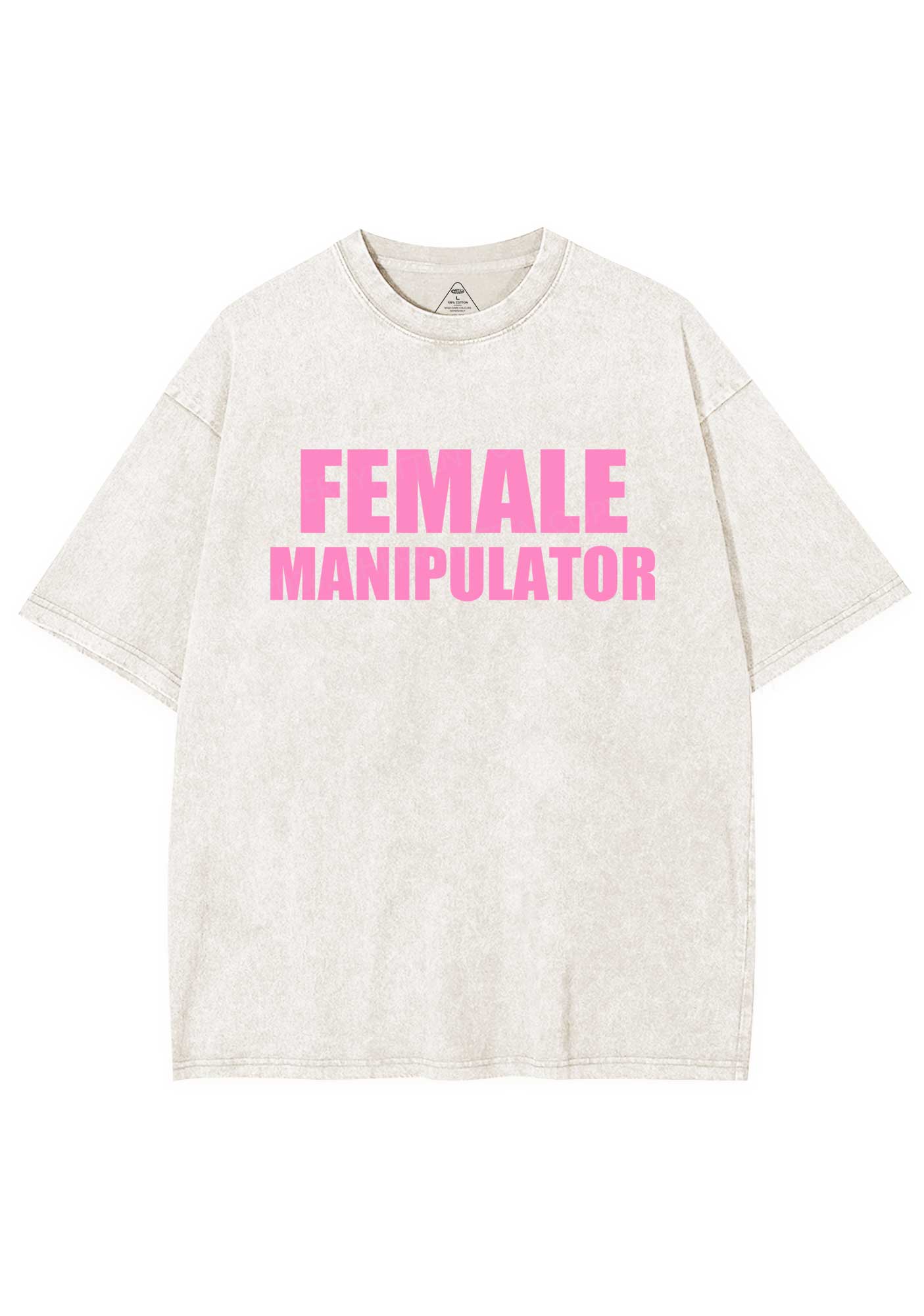 Female Manipulator Y2K Shirts Washed Tee Cherrykitten