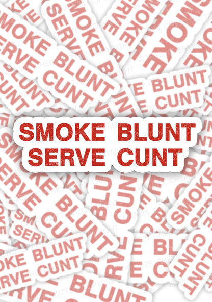 Smoke Blunt 1Pc Y2K Sticker Cherrykitten