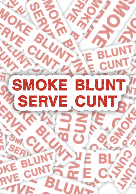 Smoke Blunt 1Pc Y2K Sticker Cherrykitten