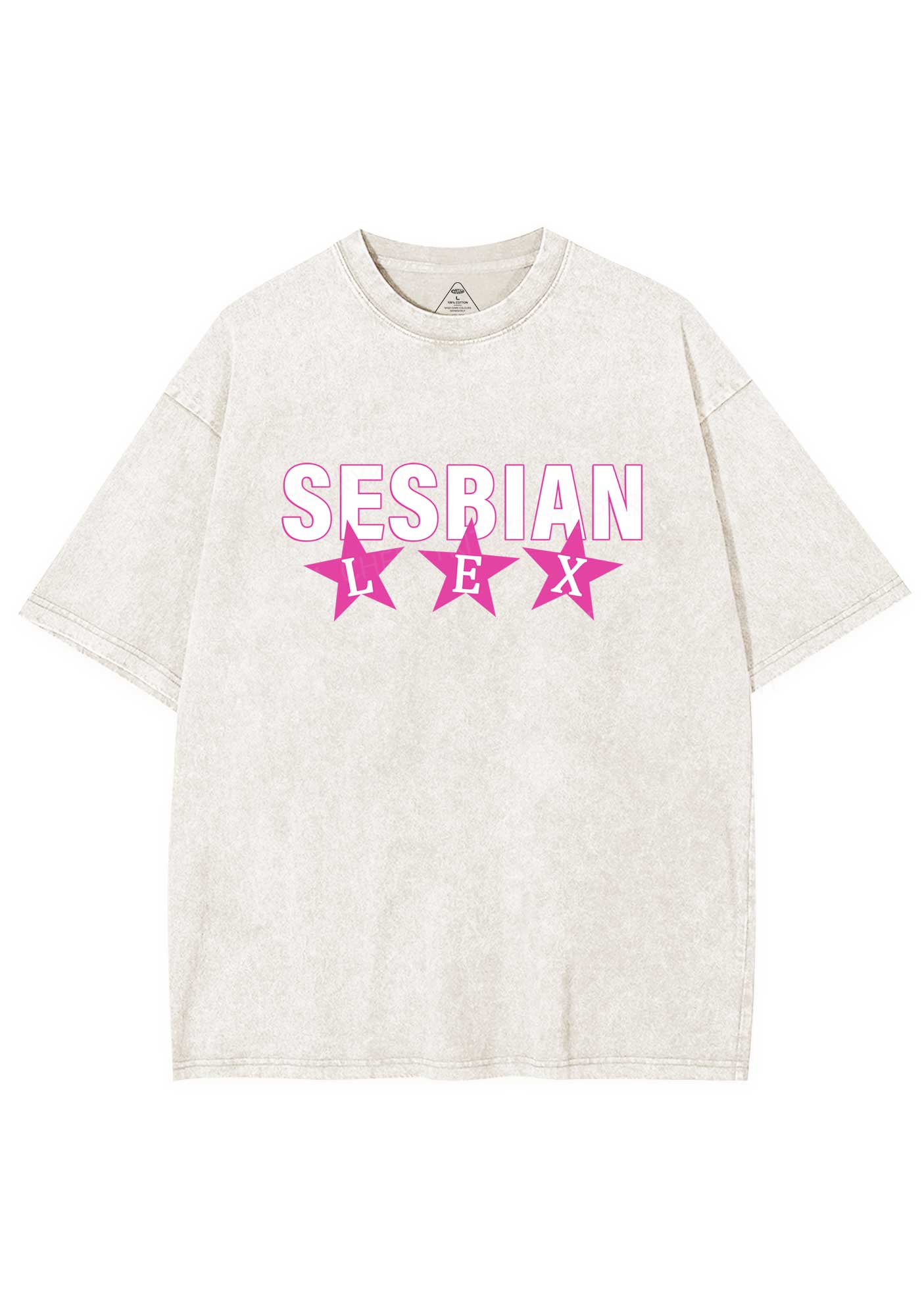 Sesbian Lex Y2K Shirts Washed Tee Cherrykitten
