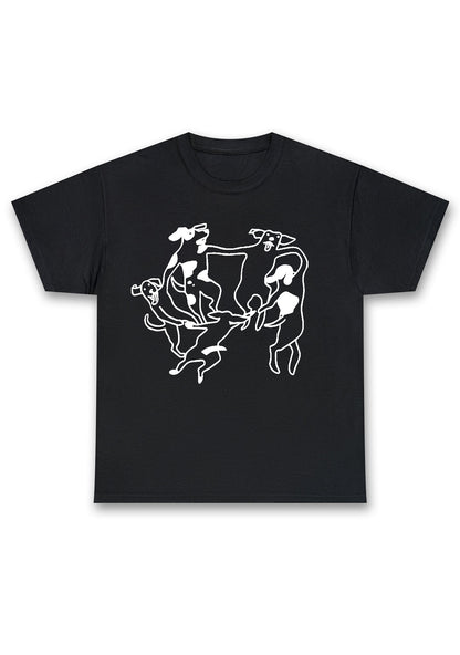 Dancing Dogs Chunky Shirt