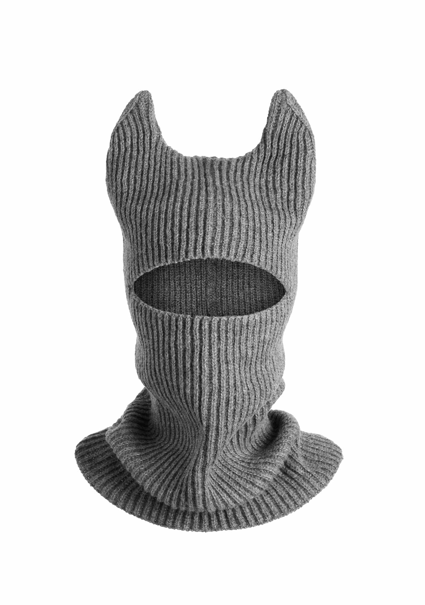 Halloween Y2K Devil Horn Knitted Hat Cherrykitten