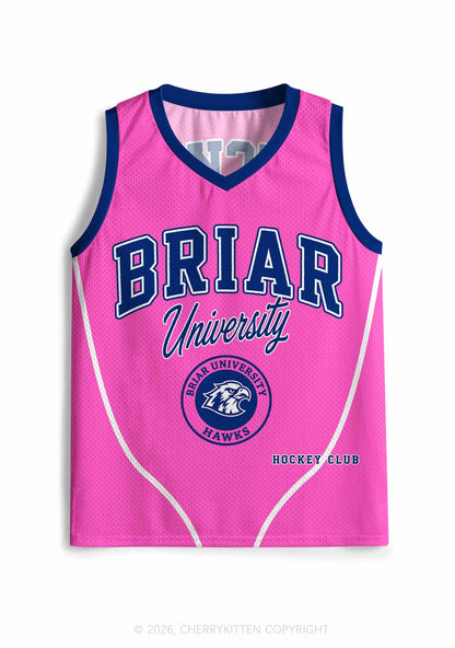Pink Hockey Team JT Y2K Sport Jersey Tank Cherrykitten