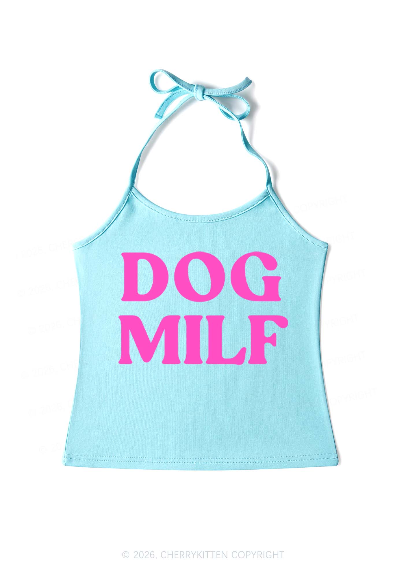 Dog Mxxf Y2K Halter Neck Cami Cherrykitten