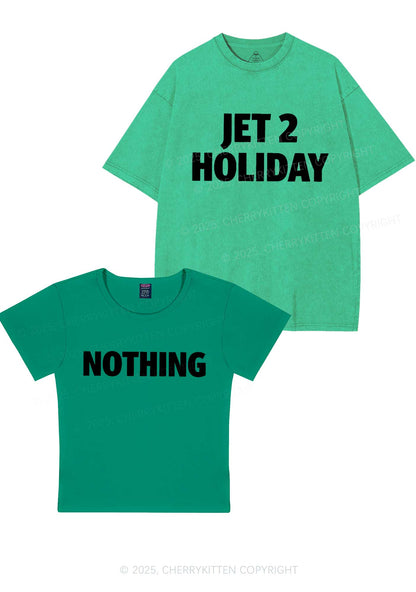Jet Holiday Nothing Y2K Valentine's Day Couple Shirt Cherrykitten