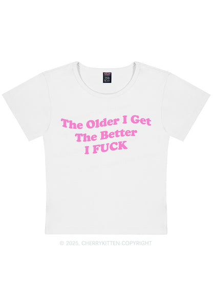 Older Get Better Fxxk Y2K Baby Tee Cherrykitten